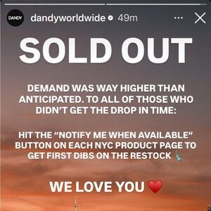 Dandy “I Love NYC” Luxe Hoodie